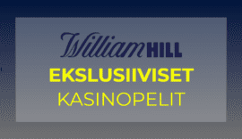 Eksklusiivisia pelejä William Hillillä
