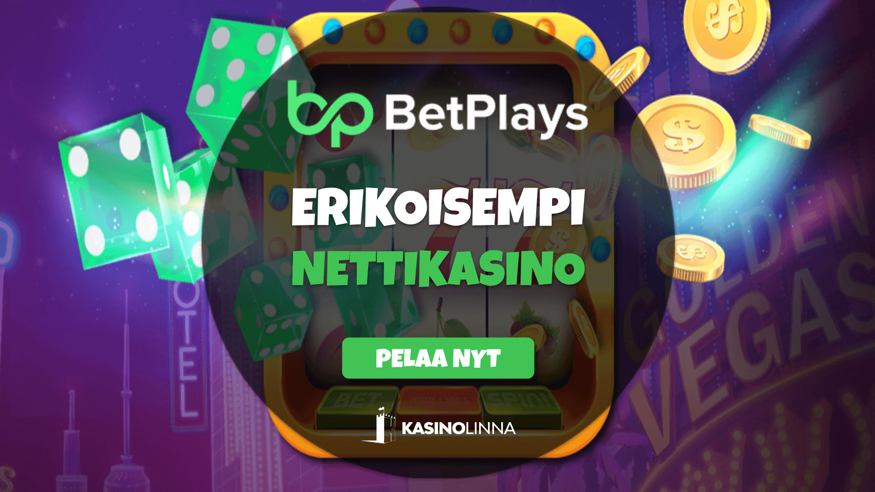 betplays kasino plussien ja miinusten kera