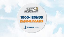 1000€ bonus vain Kasinolinnan pelaajille!