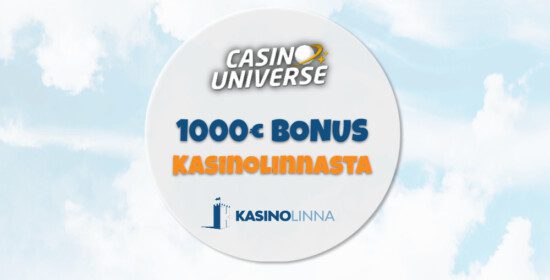 1000€ bonus vain Kasinolinnan pelaajille!