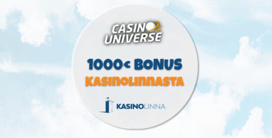 1000€ bonus vain Kasinolinnan pelaajille!