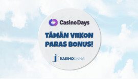 Näin raha tuplaantuu Casino Days kasinolla