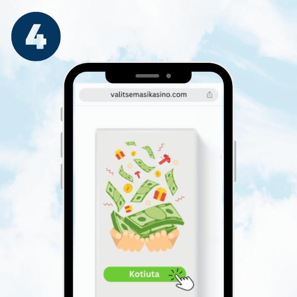 4. Kotiuta voitot ilman kierrätysvaatimuksia 4. Kotiuta voitot ilman kierrätysvaatimuksia