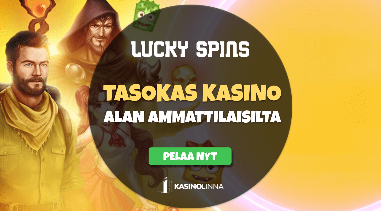 lucky spins kasinon plussat ja miinukset