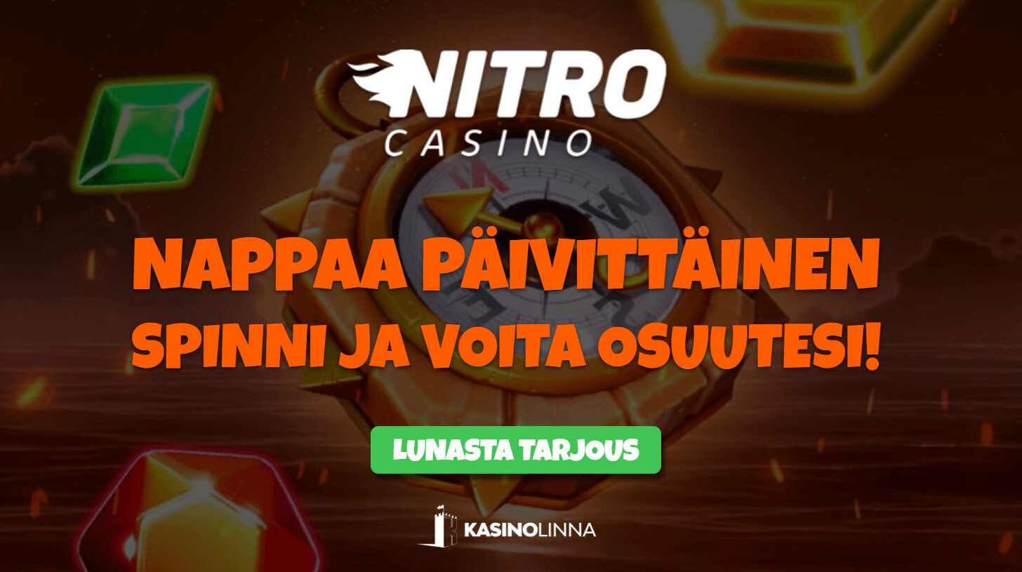 nitro casino uutinen ilmaiskierrokset