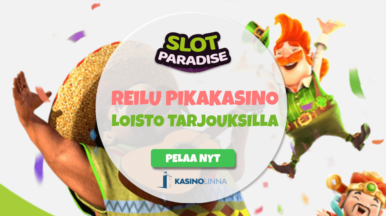 slot paradise pelivalikoima ja bonukset