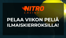Uusia pelejä ja ilmaiskierroksia